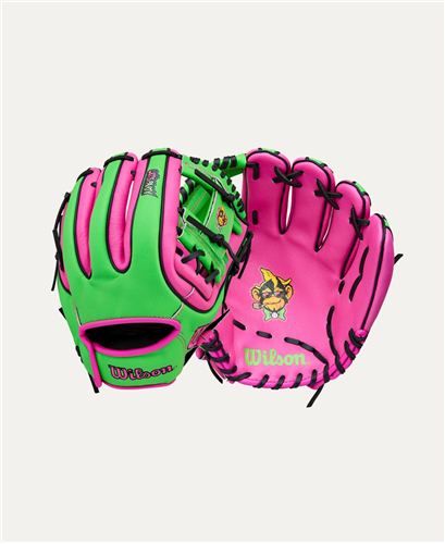 Wilson 2026 BananaBall Youth Baseball Glove - Party Animals - 11"
