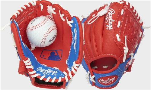 Rawlings Players Series Youth Baseball/Softball Glove/Ball Combo - 9"