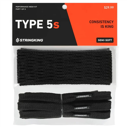 StringKing Type 5s Lacrosse Mesh and Strings Kit - Semi-Soft