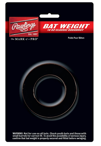 Rawlings Doughnut Bat Weight - 16 oz