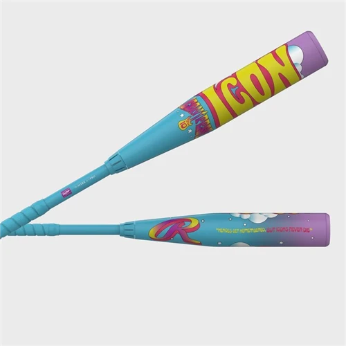 2026 Rawlings Icon Fest Light Blue USSSA -8 Baseball Bat