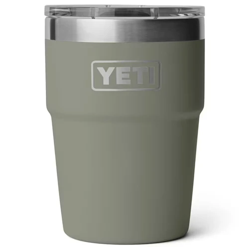 YETI Rambler 16 oz Stackable Cup with MagSlider Lid Pampa Green