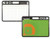 Baseball/Softball Diamond Coaching Board