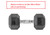 Lifeline LLHRD30 Hex Rubber Dumbbell 30LBS Lifeline LLHRD30 Hex Rubber Dumbbell 30LBS