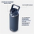YETI Rambler 26 oz Straw Bottle Color-Match Cap