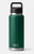 Yeti Rambler 36 oz Water Bottle with Chug Cap - Black Forest Green