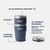 YETI Rambler 16 oz Stackable Cup with Magslider Lid - Black Stone