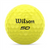 Wilson 50 Elite Golf Balls - Yellow - 12 Pack