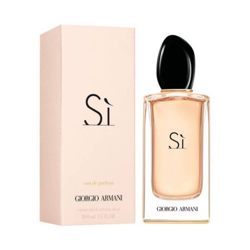 Giorgio Armani Sí EDP — frasco y caja individual