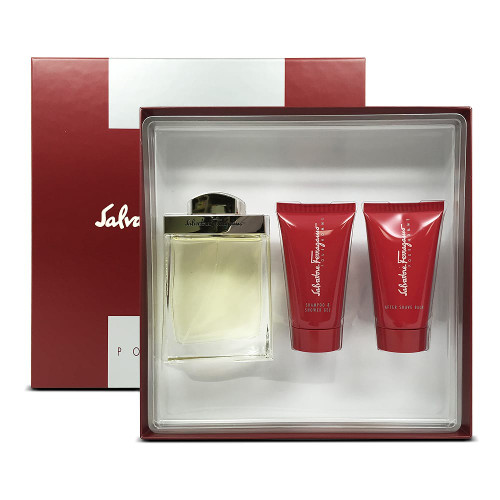 Ferragamo Pour Homme Eau de Toilette set de 3 piezas