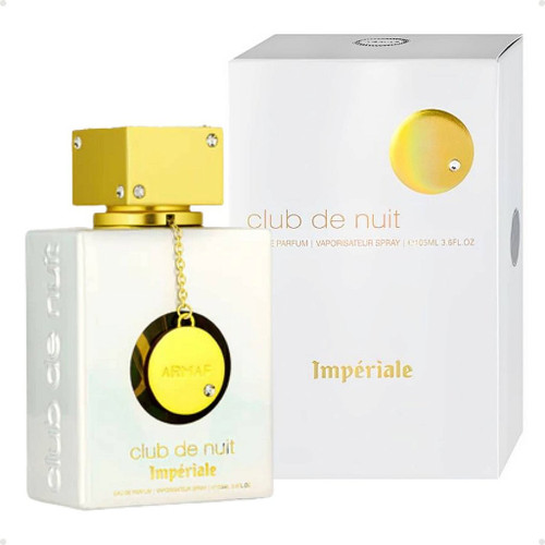 Armaf Club de Nuit White Impériale Eau de Parfum 105 ml para mujer — presentación con empaque