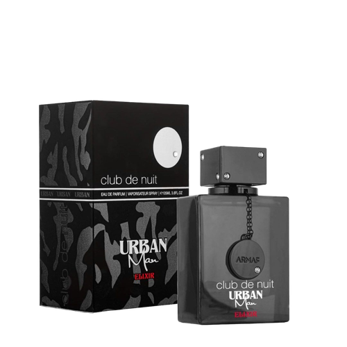 Club de Nuit Urban Man Elixir — presentación con empaque