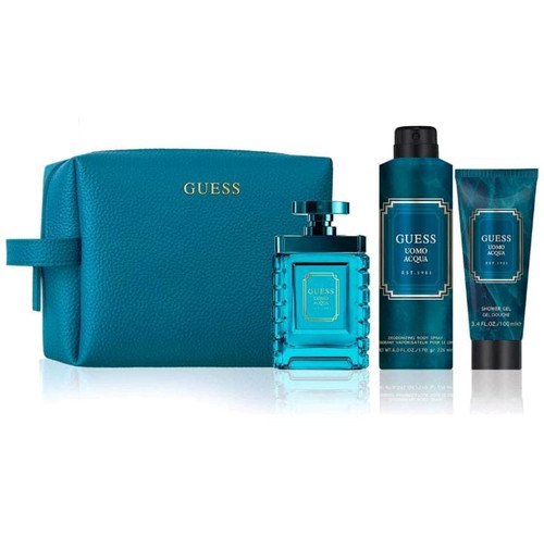 Guess Uomo Acqua EDT 100 ml — Gift Set 4 pz