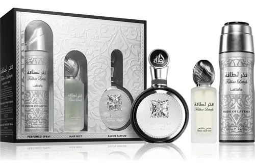 Pride of Lattafa Fakhar Eau de Parfum set 3 piezas