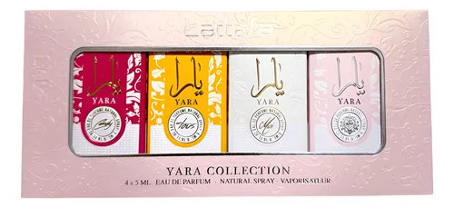 Lattafa Yara Collection Eau de Parfum Set de 4 minis