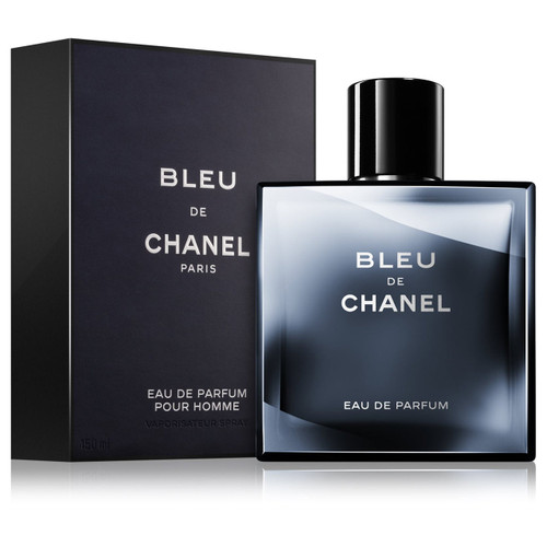 Bleu De Chanel Eau De Parfum 150ml — frasco con caja