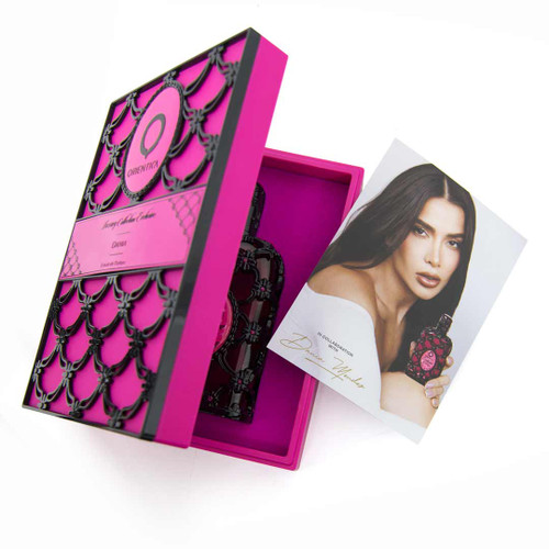 Orientica Luxury Collection Exclusive Dania Extrait de Parfum 80 ml, frasco con estuche original abierto