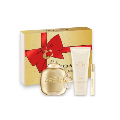Coach New York Gold set parfum 3 piezas