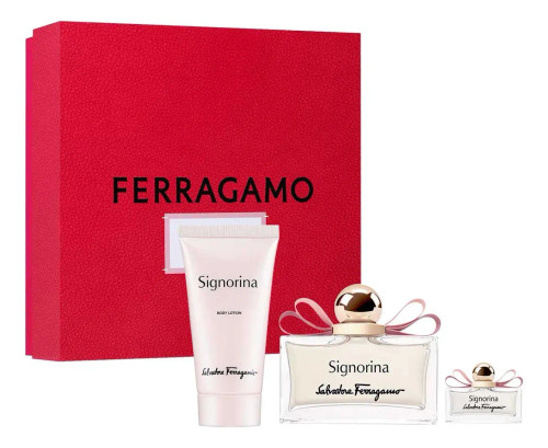 Salvatore Ferragamo Signorina Eau De Parfum set 3 piezas