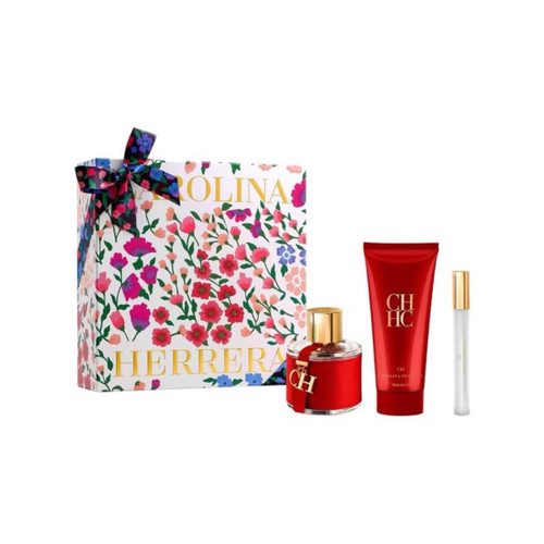 Carolina Herrera CH Eau De Toilette set de dama 3 piezas