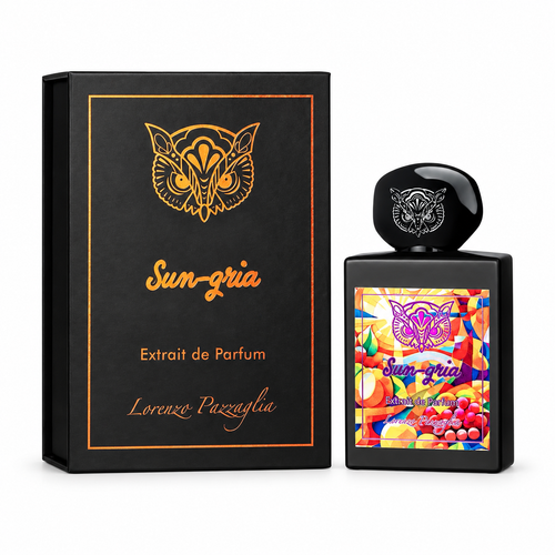 Lorenzo Pazzaglia Sun-Gria Extrait de Parfum 50 ml, caja y frasco