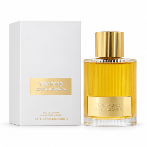 Tom Ford Costa Azzurra Eau de Parfum - caja y frasco