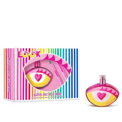 Agatha Ruiz De La Prada Look EDT 80 ml — Gift Set 3 pz