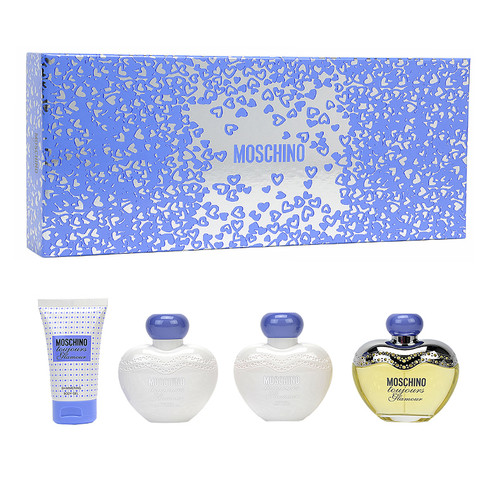 Moschino Toujours Glamour EDT 100 ml — Gift Set 4 pz
