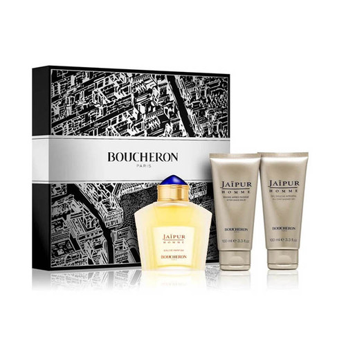 Boucheron Jaipur Homme EDP 100 ml — Gift Set 3 pz