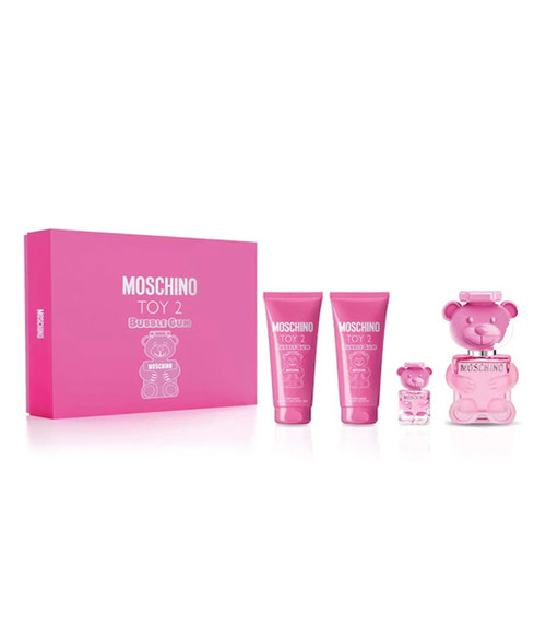 Moschino Toy 2 Bubble Gum EDT 100 ml — Gift Set 4 pz