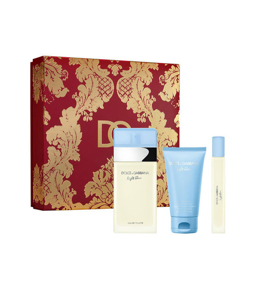 Dolce & Gabbana Light Blue EDT 100 ml — Gift Set 3 pz