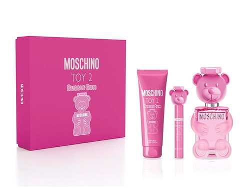 Moschino Toy 2 Bubble Gum EDT — Gift Set 3 pz