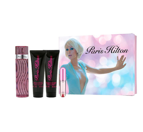 Paris Hilton EDP 100 ml — Gift Set 4 pz