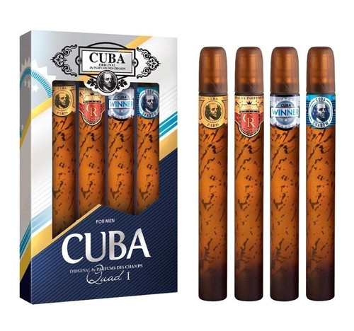 Cuba Quad I Caballero Set 4pz Gold, Royal, Winner y Shadow