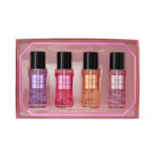 Victoria’s Secret Body Mist y Crema Corporal 75 ml — Gift Set 4 pz