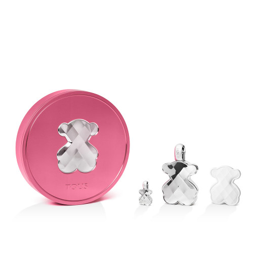 Tous LoveMe The Silver Parfum 90 ml — Gift Set 3 pz