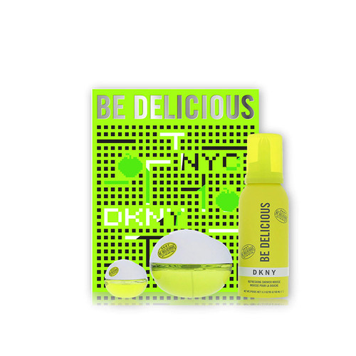 DKNY Be Delicious EDP 100 ml — Gift Set 3 pz
