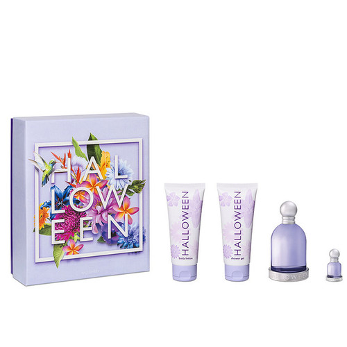 Jesus del Pozo Halloween EDT 100 ml — Gift Set 4 pz