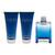 Salvatore Ferragamo Acqua Essenziale Blu EDT 100 ml — Gift Set 3 pz