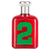 Ralph Lauren Big Pony 2 EDT 125 ml: vista del frasco rojo con el número 2 verde.