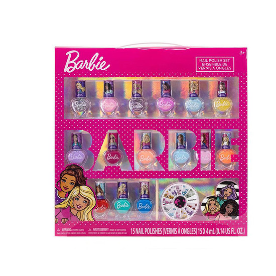 Barbie Niña Juego De Esmaltes