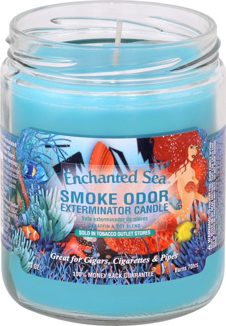 Enchanted Sea Smoke Odor Exterminator Candle