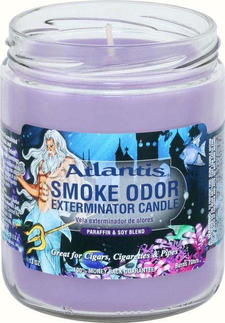 Atlantis Smoke Odor Exterminator Candle