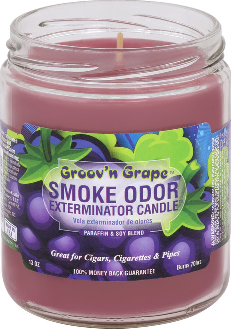 Groovin' Grape Smoke Odor Exterminator Candle