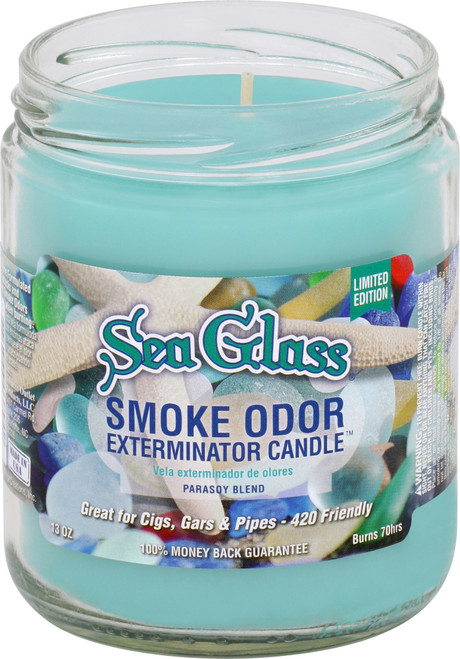 Sea Glass Smoke Odor Exterminator Candle