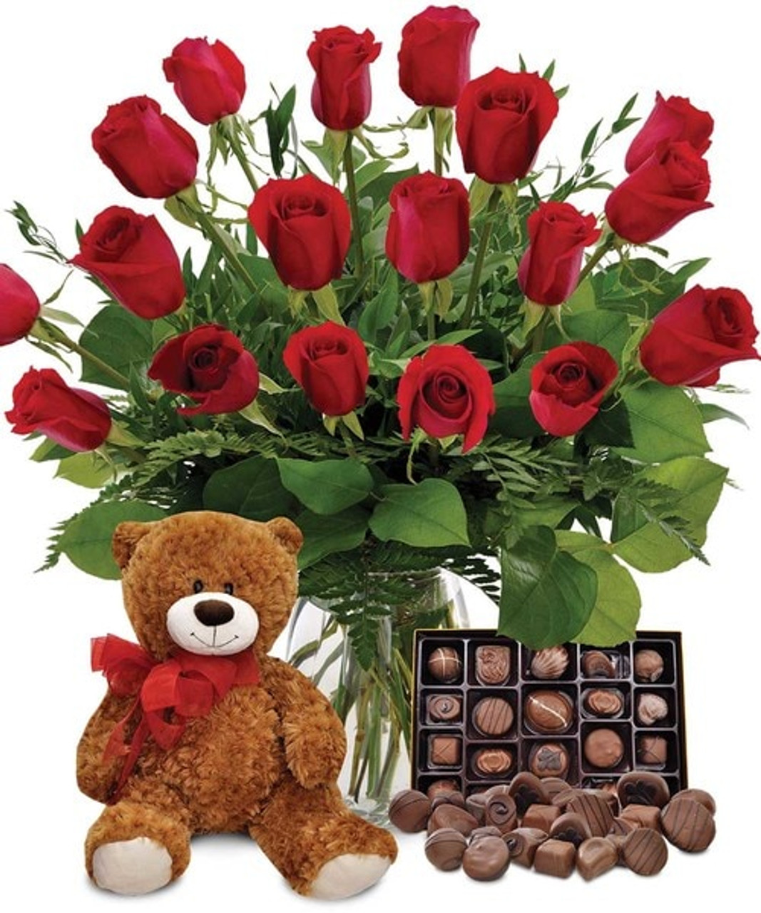 pics of roses and chocolates