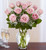 Rose Elegance™ Dozen Premium Long Stem Pink Roses