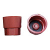 AC Service Valve Cap - Red High Side M8x1.0 - Interchanges: MT0069, 59988