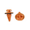 Orange Flare Clip for Toyota - Interchanges: 75396-35020