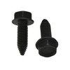 M8-1.25 x 25mm Hex Head Bolt, Black Phosphate - Interchanges: Auveco 12334, Disco 1013PK